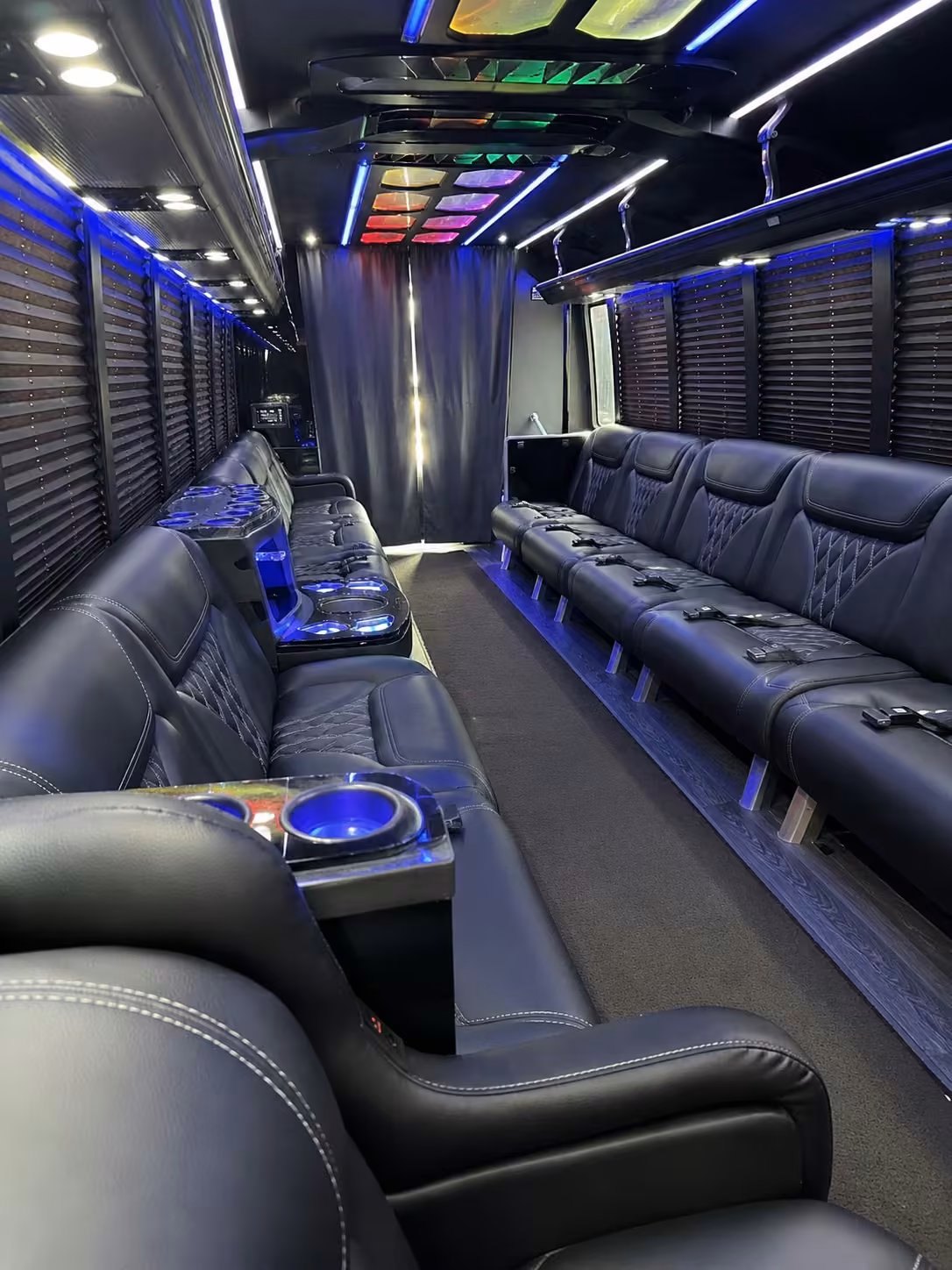 orlando party bus interior